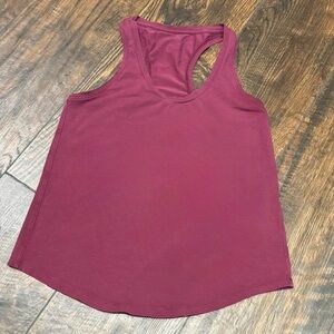 Lululemon Love Tank Smokey Red size 2